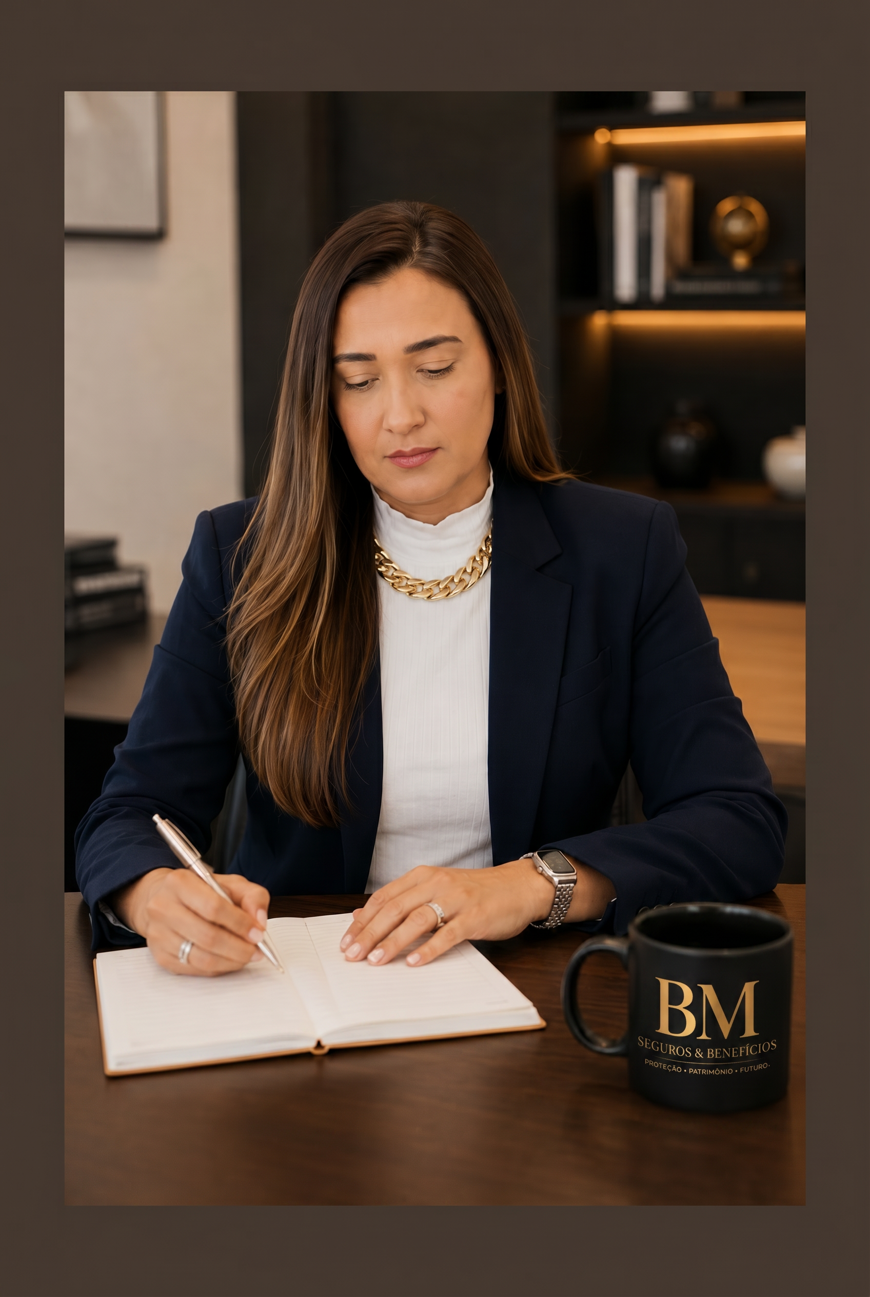 Michele Barbosa, fundadora da BM Seguros & Benefícios